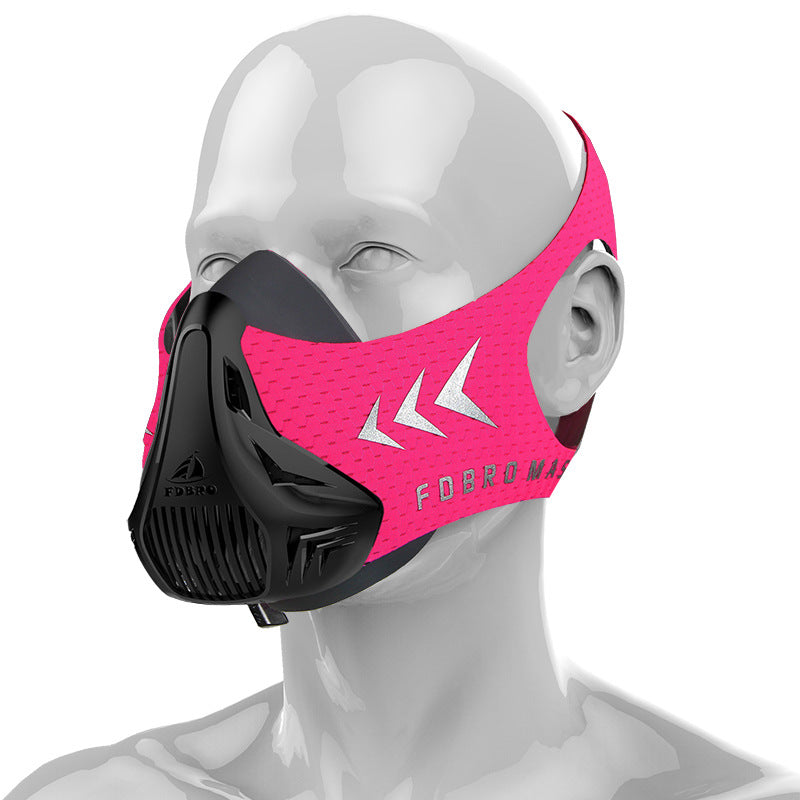 FDBRO Sport Mask Adjustable Training Oxygen Control Face Mask for Running