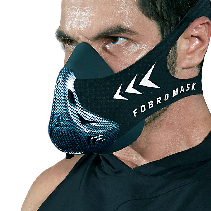 FDBRO Sport Mask Adjustable Training Oxygen Control Face Mask for Running