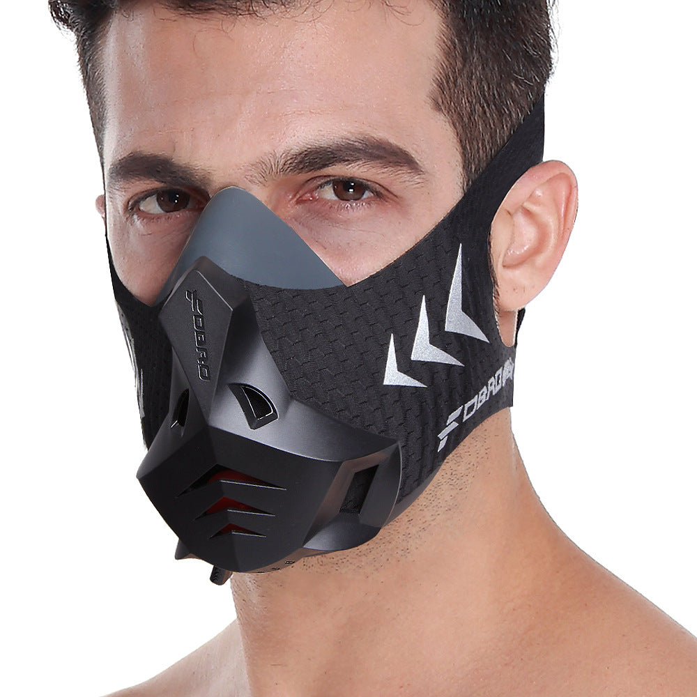 FDBRO Sport Mask Adjustable Training Oxygen Control Face Mask for Running