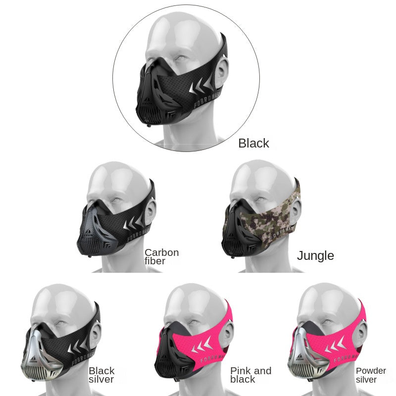 FDBRO Sport Mask Adjustable Training Oxygen Control Face Mask for Running