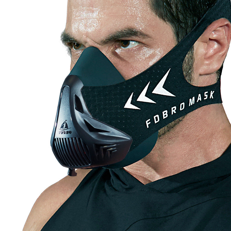 FDBRO Sport Mask Adjustable Training Oxygen Control Face Mask for Running